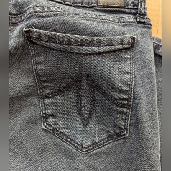 Level 99 kick boot denim blue jeans size 29 Petite - Picture 6 of 10